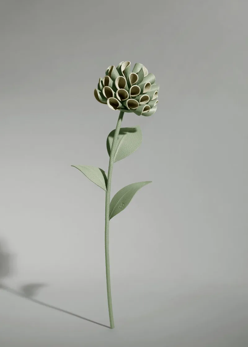 Polène Blume Dalium< Blumen Aus Leder