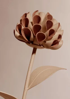 Polène Blume Dalium< Blumen Aus Leder