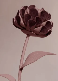 Polène Blume Dalium< Blumen Aus Leder