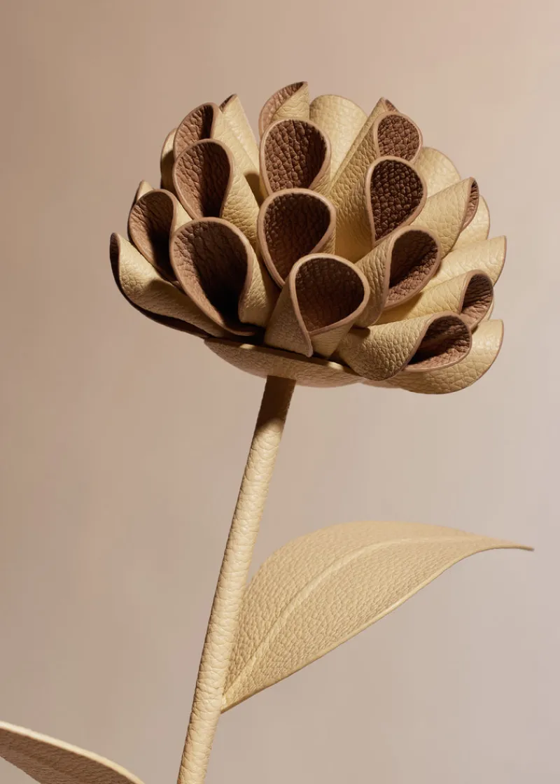 Polène Blume Dalium< Blumen Aus Leder