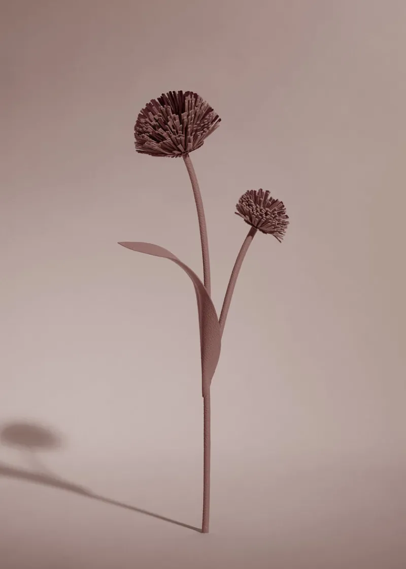 Polène Blume Tul< Blumen Aus Leder