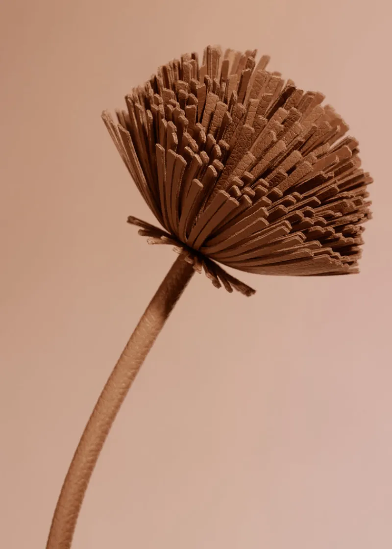 Polène Blume Tul< Blumen Aus Leder