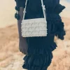 Polène Button Bow Box< Crossbody