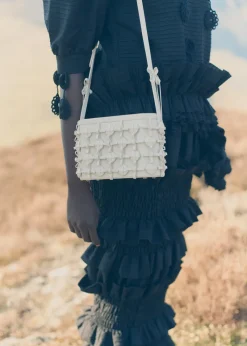 Polène Button Bow Box< Crossbody