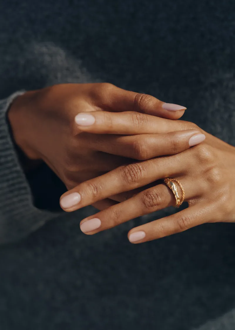 Polène Ring mit Kette Eroz< Ringe